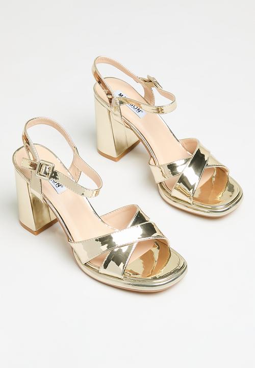 Madison® - Lessi 2 blockheel sandal - light gold