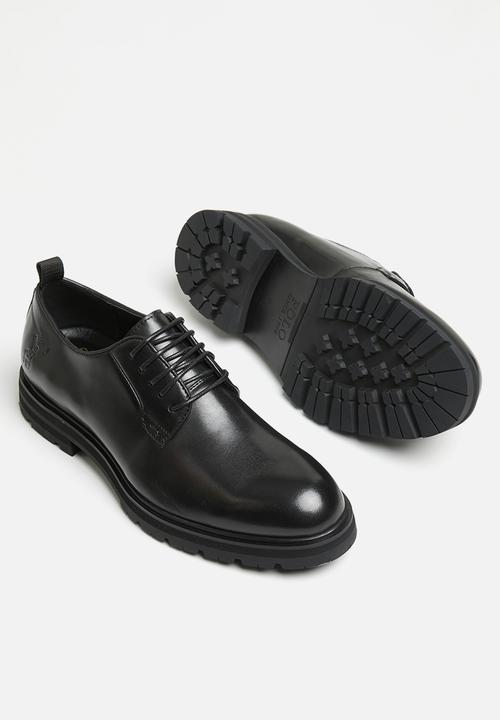 POLO - Casual rounded lace up - black 