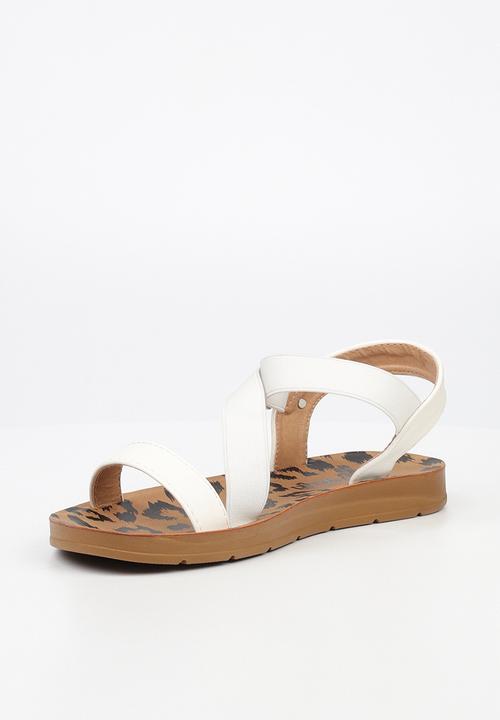 Butterfly Feet - Zina17 sandal - white
