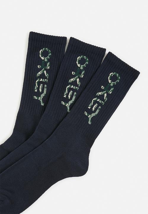 Oakley - B1b socks 2.0 3-pack - navy