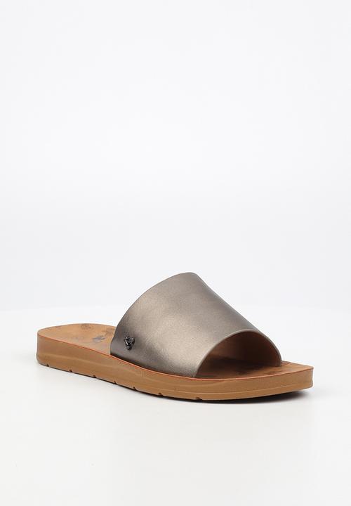 Butterfly Feet - Zina16 sandal - pewter