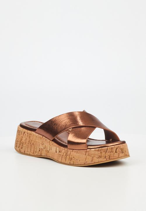 Butterfly Feet - Walker 1 sandal - bronze