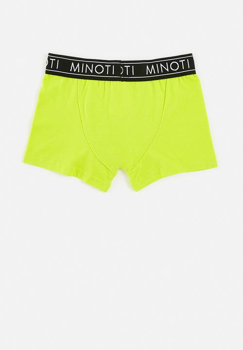 MINOTI - Boys camo green 3 pack boxers - multi