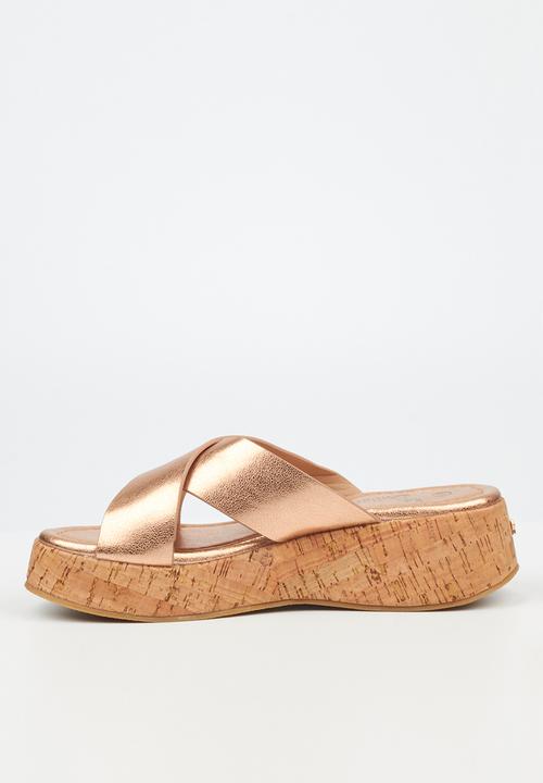Butterfly Feet - Walker 1 sandal - rose gold