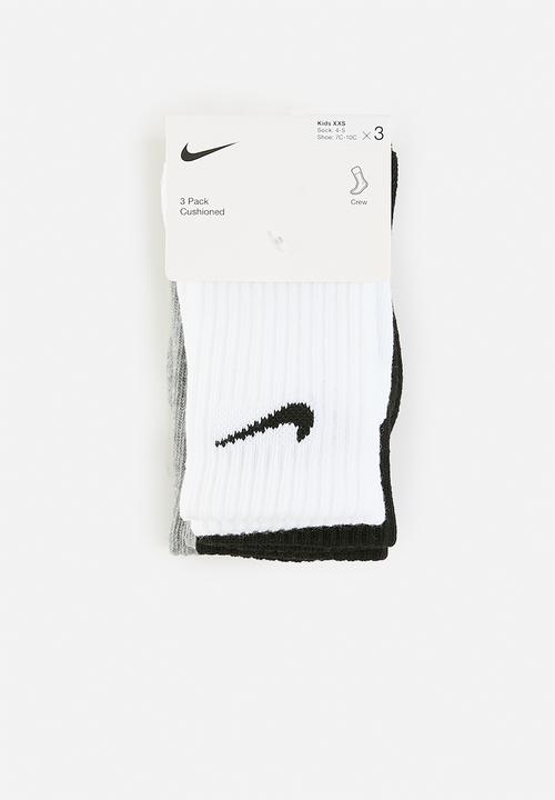 Nike - Nike crew socks 3-pack - multi 