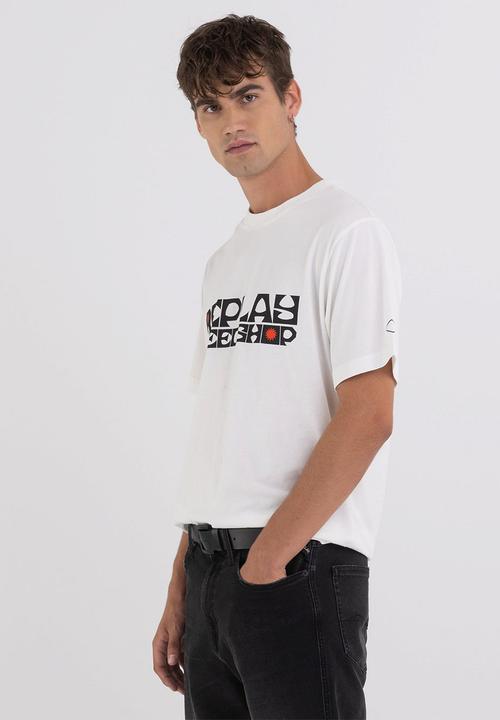 Replay - Basic jersey 30/1 - natural white