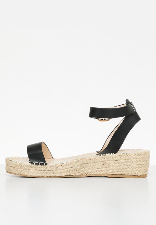edit - Avani espadrille - black
