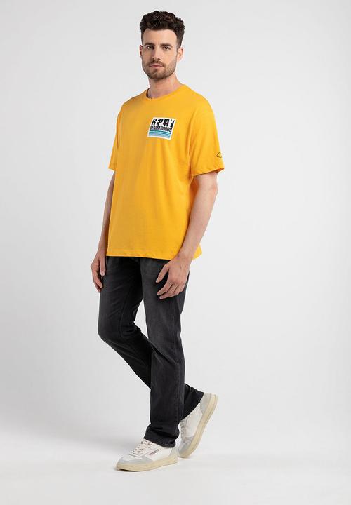 Replay - 30/1 Single cotton jersey - ocra yellow