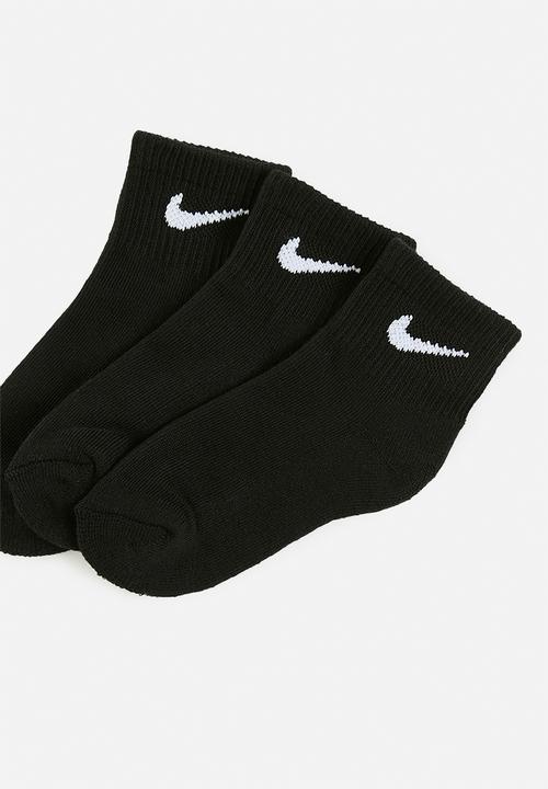 Nike - Nike ankle socks 3-pack - black1
