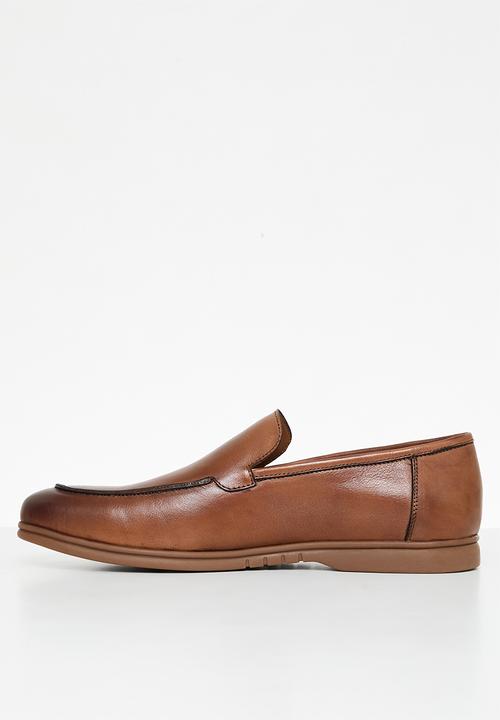 POLO - Casual leather slip on - tan