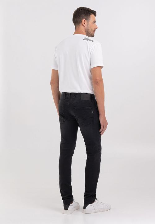 Replay - Anbass Pantalone Slim - Dark Grey