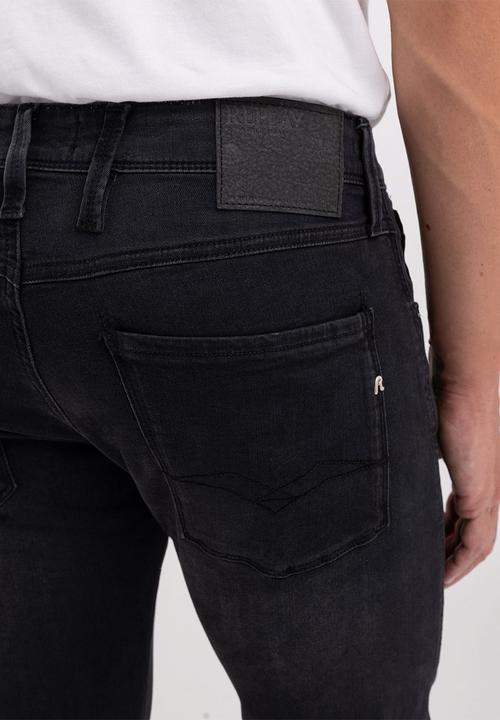 Replay - Anbass Pantalone Slim - Dark Grey