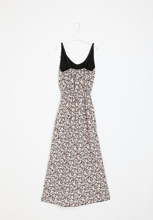 HAILYS - Dress - black flower