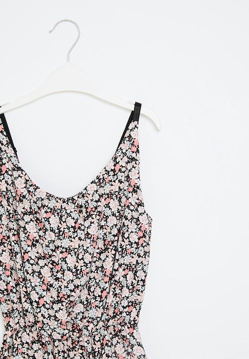 HAILYS - Dress - black flower