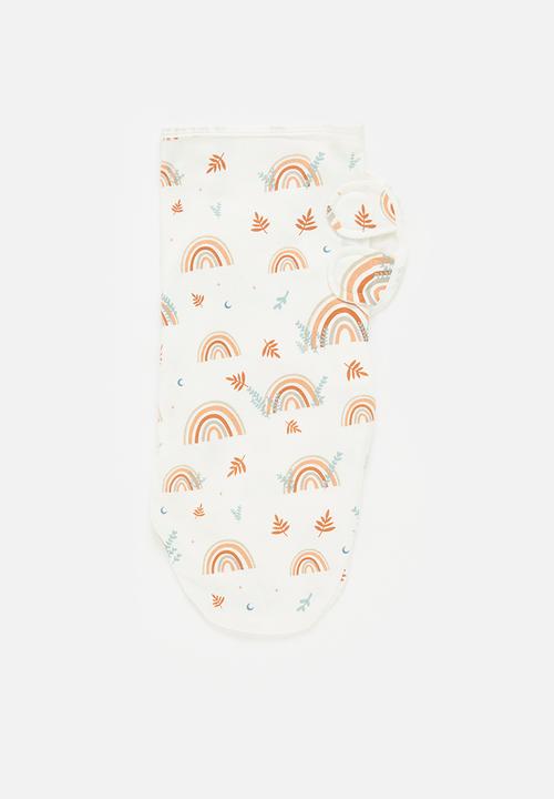 Pop Candy - Rainbow print sleeping bag - white 