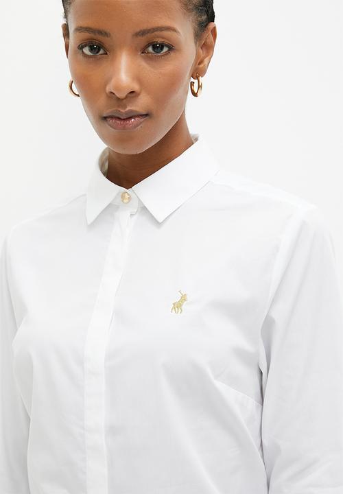 POLO - Jamie Long sleeve Shirt - White