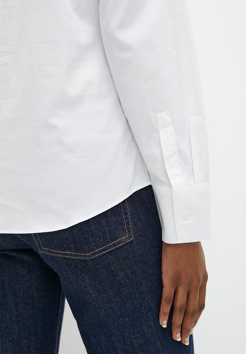 POLO - Jamie Long sleeve Shirt - White