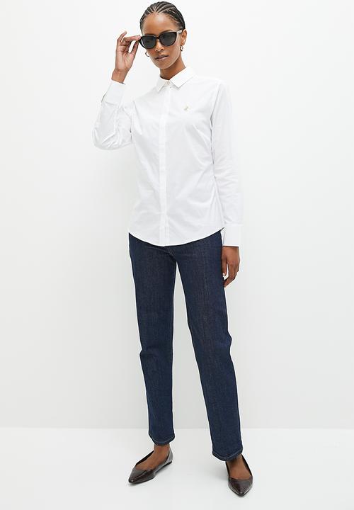 POLO - Jamie Long sleeve Shirt - White