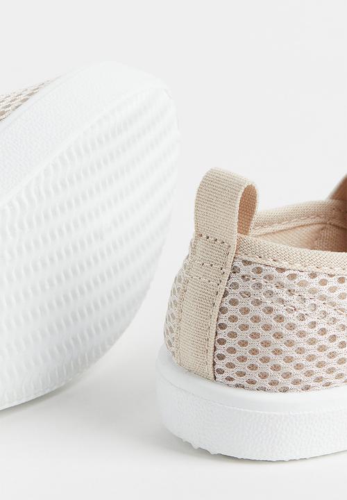 H&M - Slip-on trainers - light beige