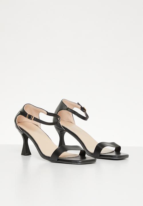 Pop Candy - Ankle strap sandals - black