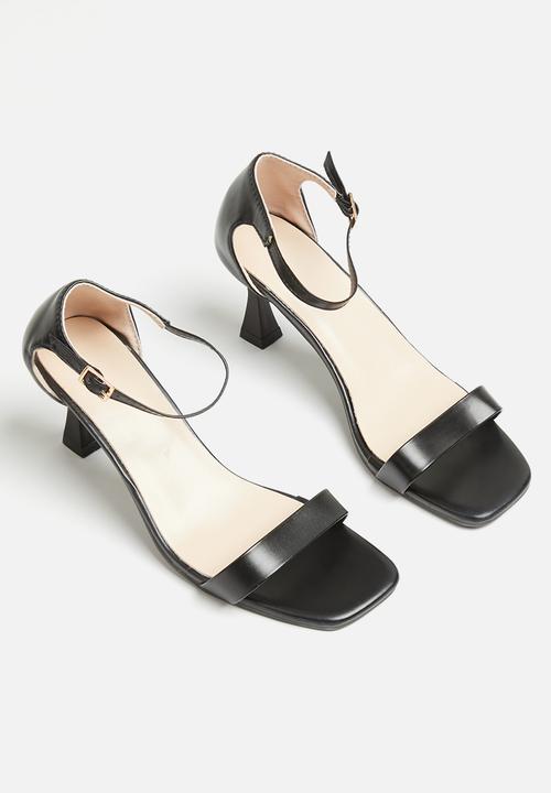 Pop Candy - Ankle strap sandals - black