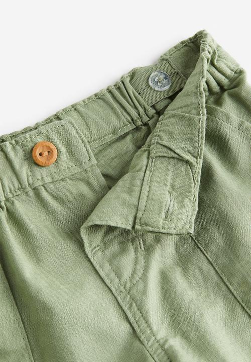 H&M - Cotton shorts - light green 