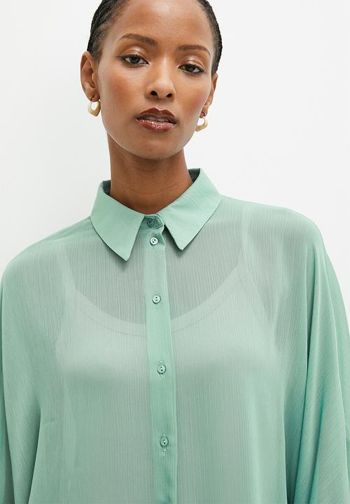 edit - Dolman sleeve shirt - beryl green