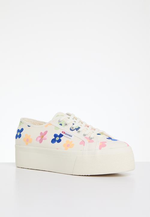 SUPERGA - 2790 Platform lil flower embroidery - florals