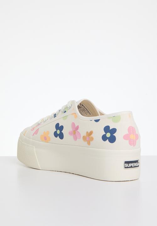 SUPERGA - 2790 Platform lil flower embroidery - florals