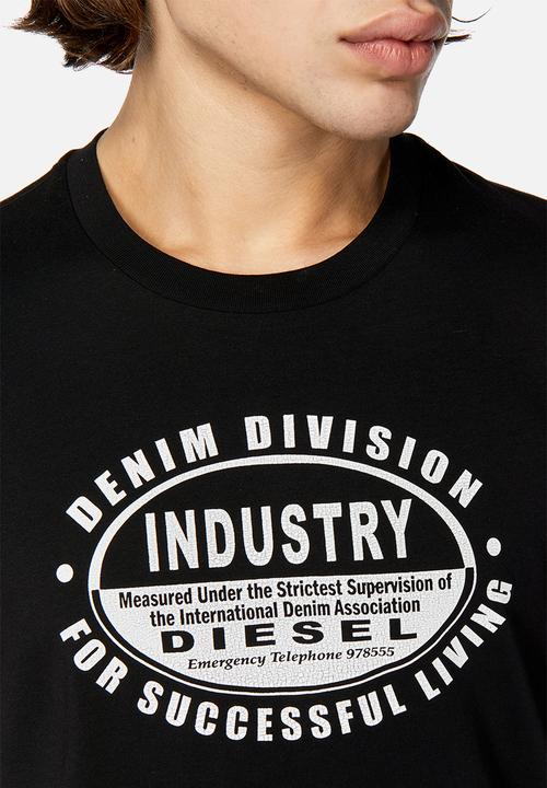 Diesel  - T-diegor-k60 t-shirt slim fit - black