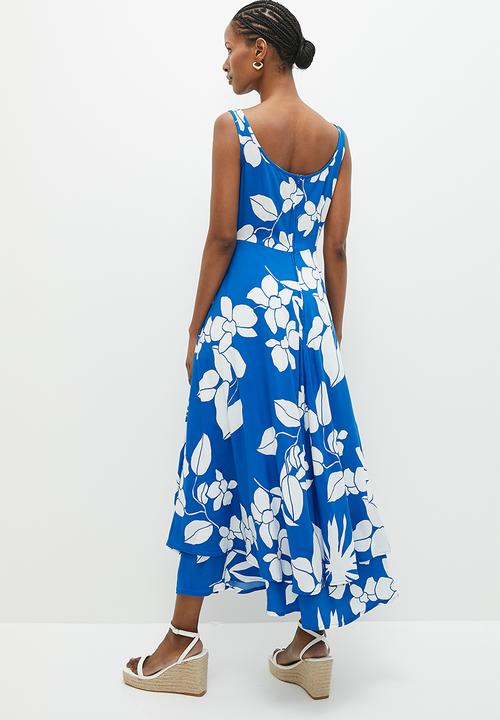 AMANDA LAIRD CHERRY - Savannah - Blue/White Floral