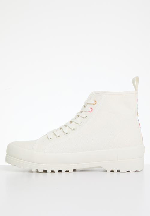 SUPERGA - 2341 Alpina multi tape - ary white avorio multi tape