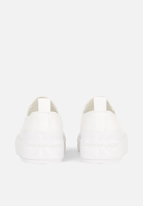 Calvin Klein - Bold vulc flatform slip-on - bright white