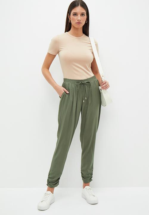 HAILYS - Trousers - Khaki