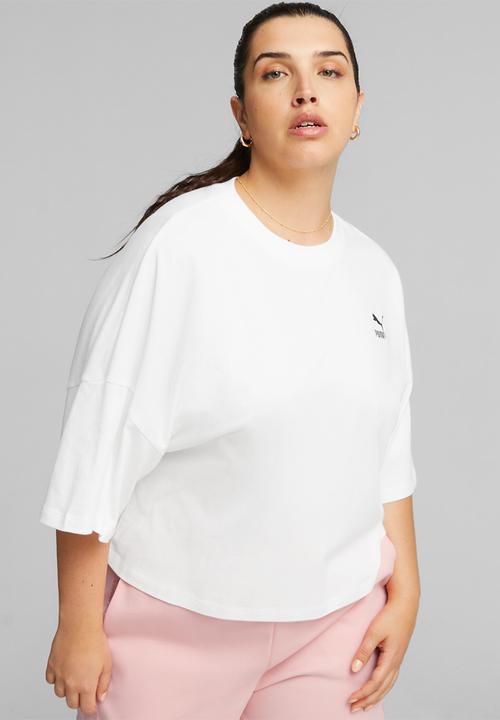 PUMA - Classics oversized tee - puma white