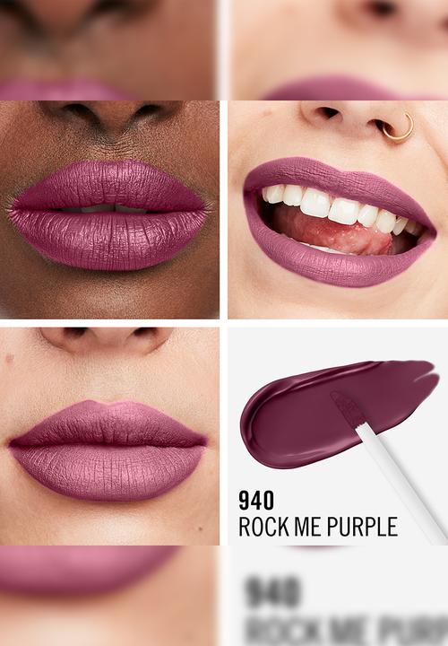 Rimmel - Lasting Mega Matte Liquid Lipstick - 940 Rock me Purple