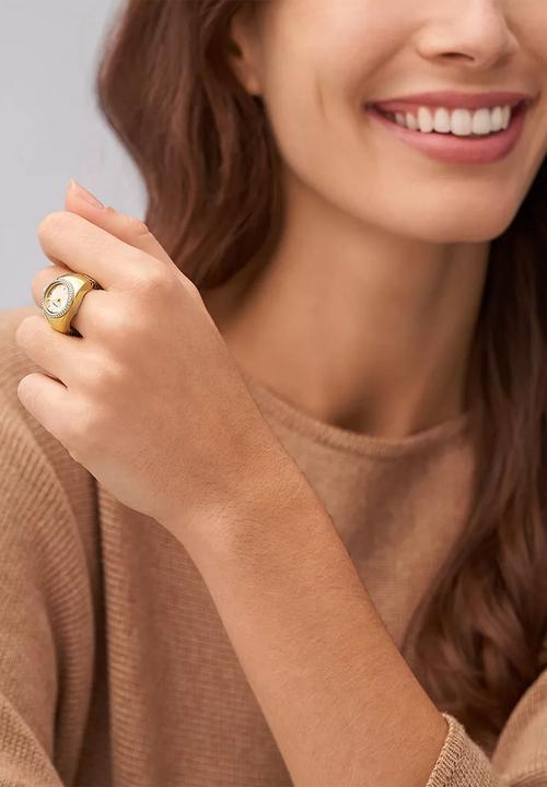 Fossil - Ring watch - gold