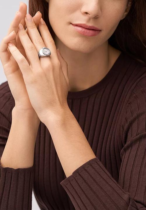 Fossil - Ring watch - silver