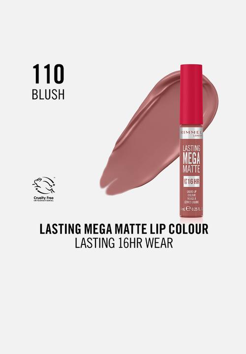 Rimmel - Lasting Mega Matte Liquid Lipstick - 110 - Blush