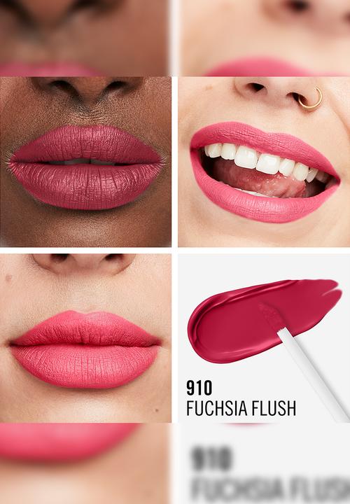 Rimmel - Lasting Mega Matte Liquid Lipstick - 910 - Fuschia Flush