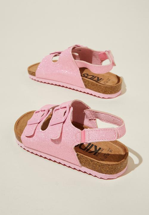 Cotton On - Theo sandal - pink glitter
