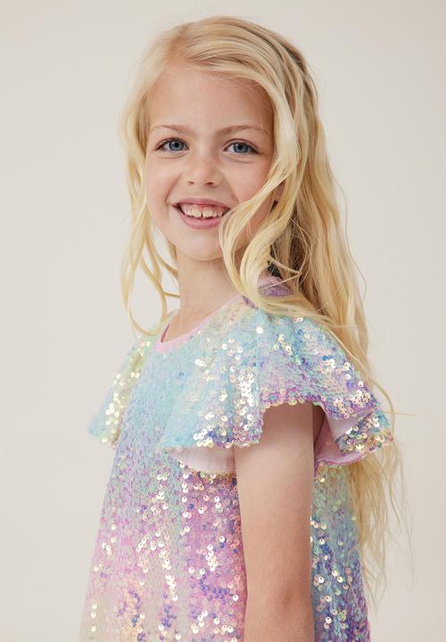 Cotton On - Stella dress up dress - rainbow gradient