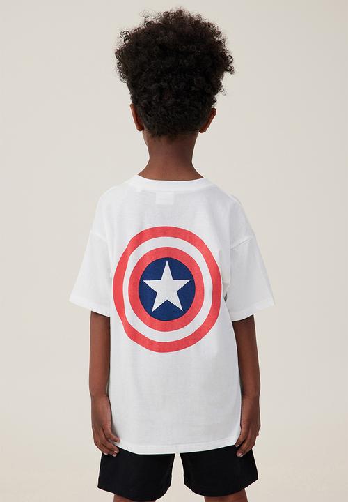 Cotton On - License drop shoulder short sleeve tee - lcn mar vanilla