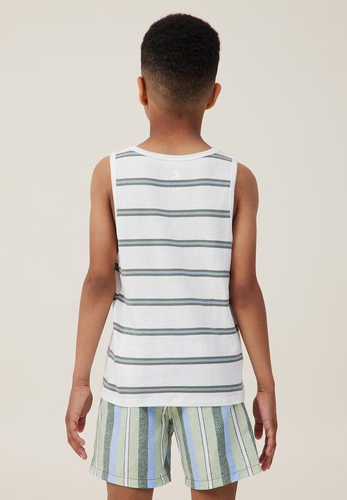 Cotton On - Olsen tank - vanilla stripe