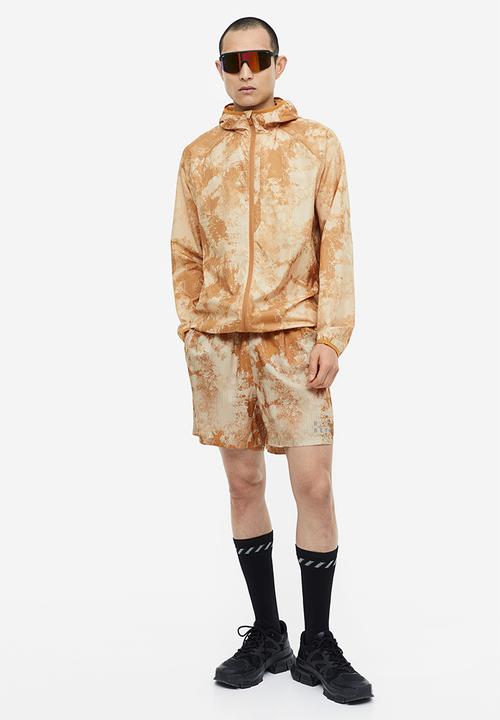H&M - Regular fit sports windbreaker - beige patterned 