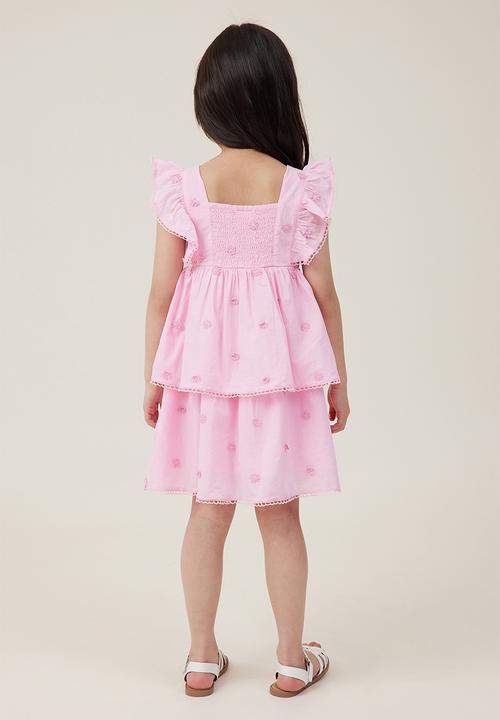 Cotton On - Laurel sleeveless dress - cali pink