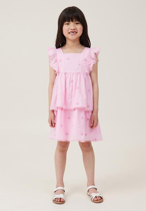 Cotton On - Laurel sleeveless dress - cali pink