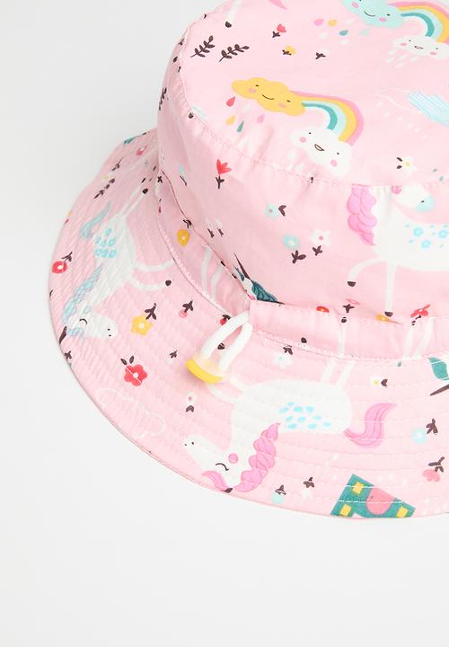 Pop Candy - Printed bucket hat - pink