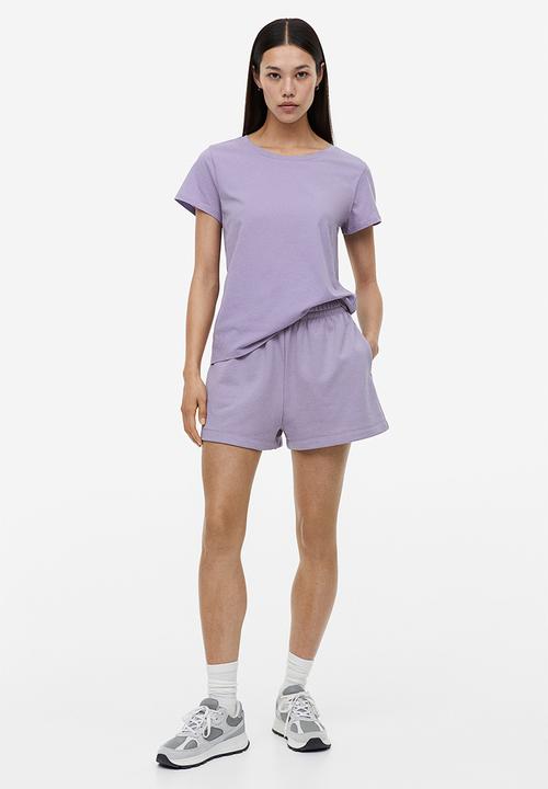 H&M - Cotton T-shirt - purple