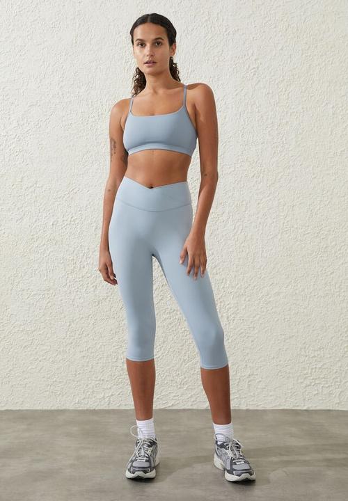 Cotton On - Ultra luxe crossover capri tight - cloud grey